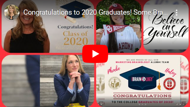 Congratulations to 2020 Graduates! Some Brainy Advice…