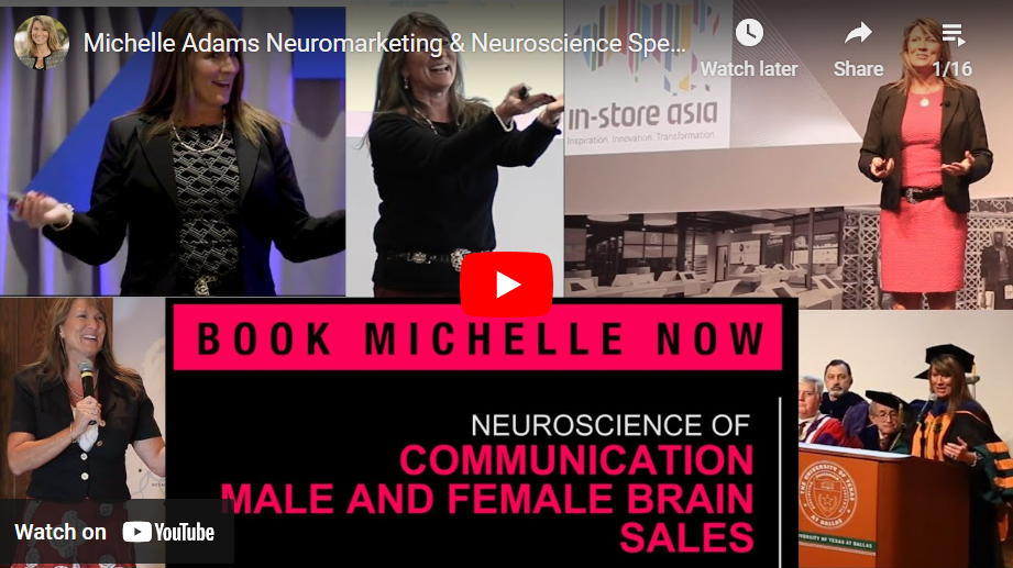 Michelle Adams Neuromarketing & Neuroscience Speaker